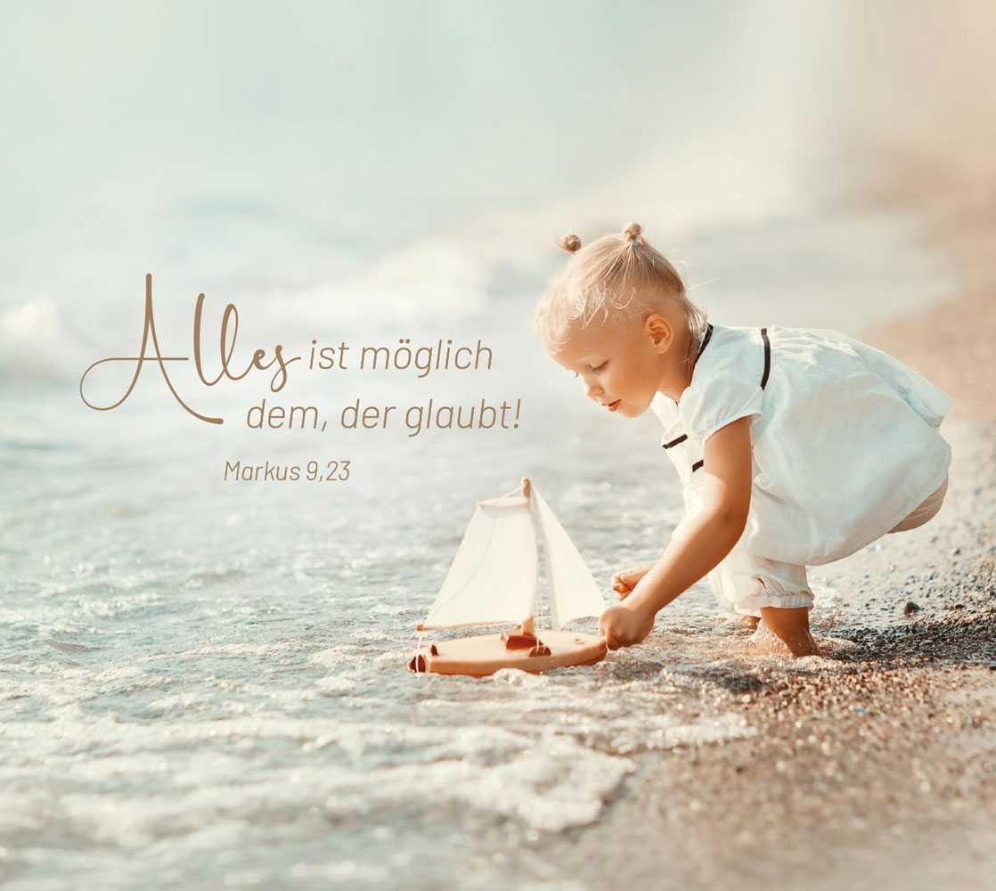 Geborgen in Gottes Hand - Aufstellbuch