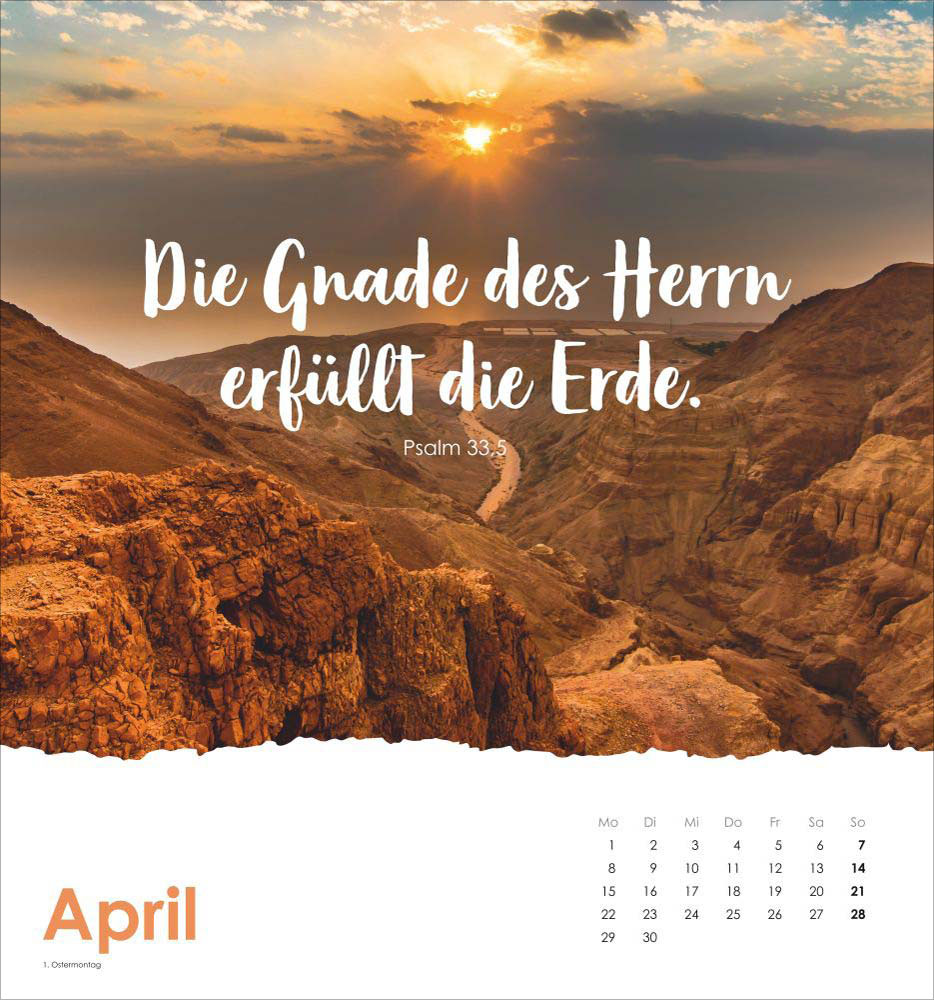 Lobe den Herrn, meine Seele 2024 - Wandkalender Lobe den Herrn, meine Seele 2024 - Wandkalender