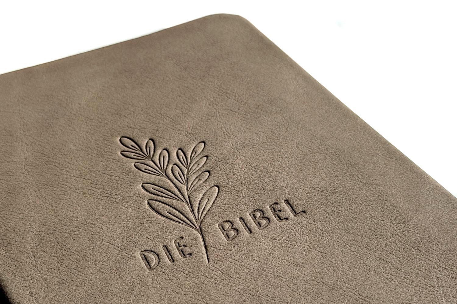 Schlachter 2000 Taschenausgabe - Rindleder / Taupe