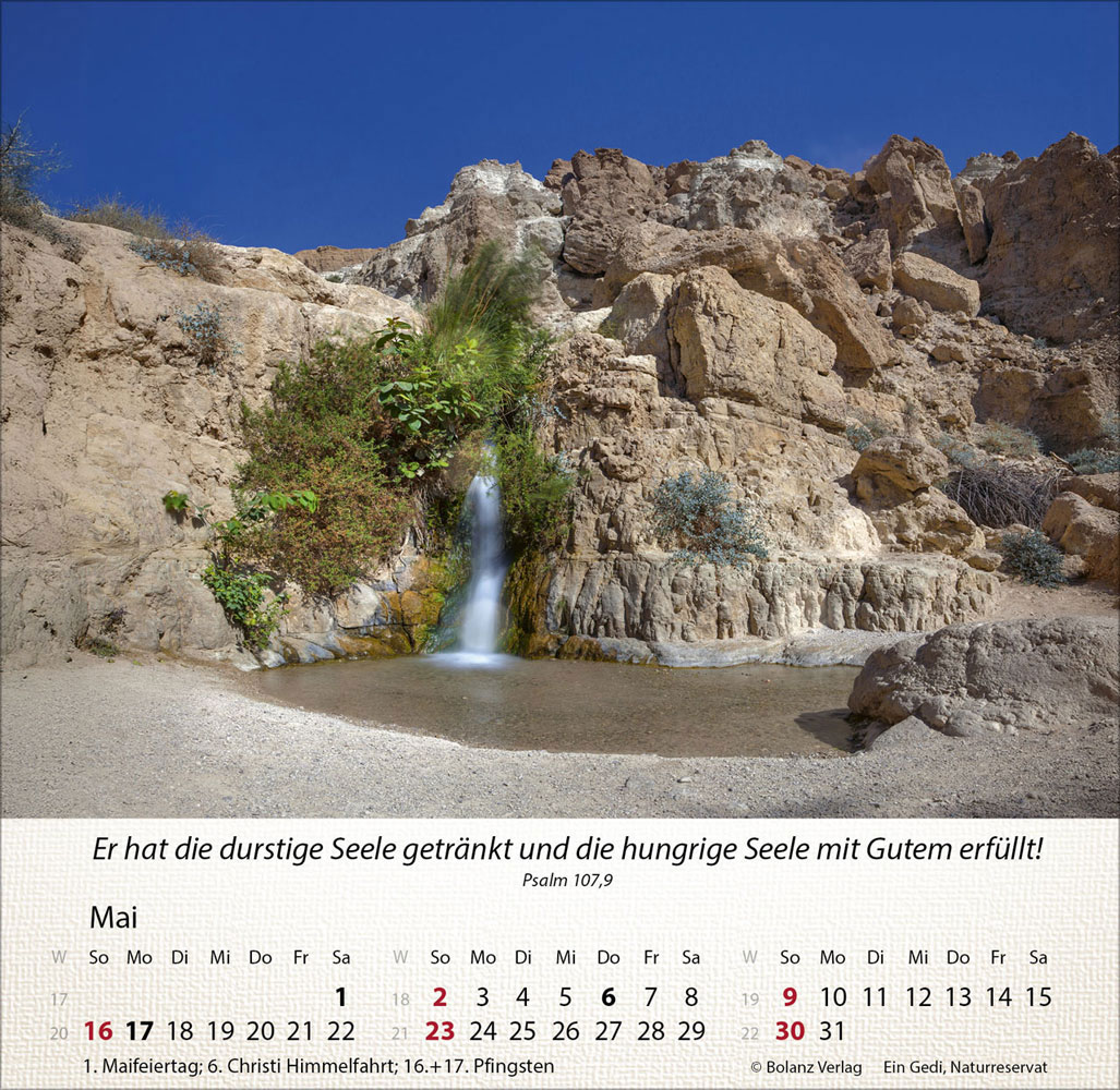 Israel Shalom 2027 - Tischkalender