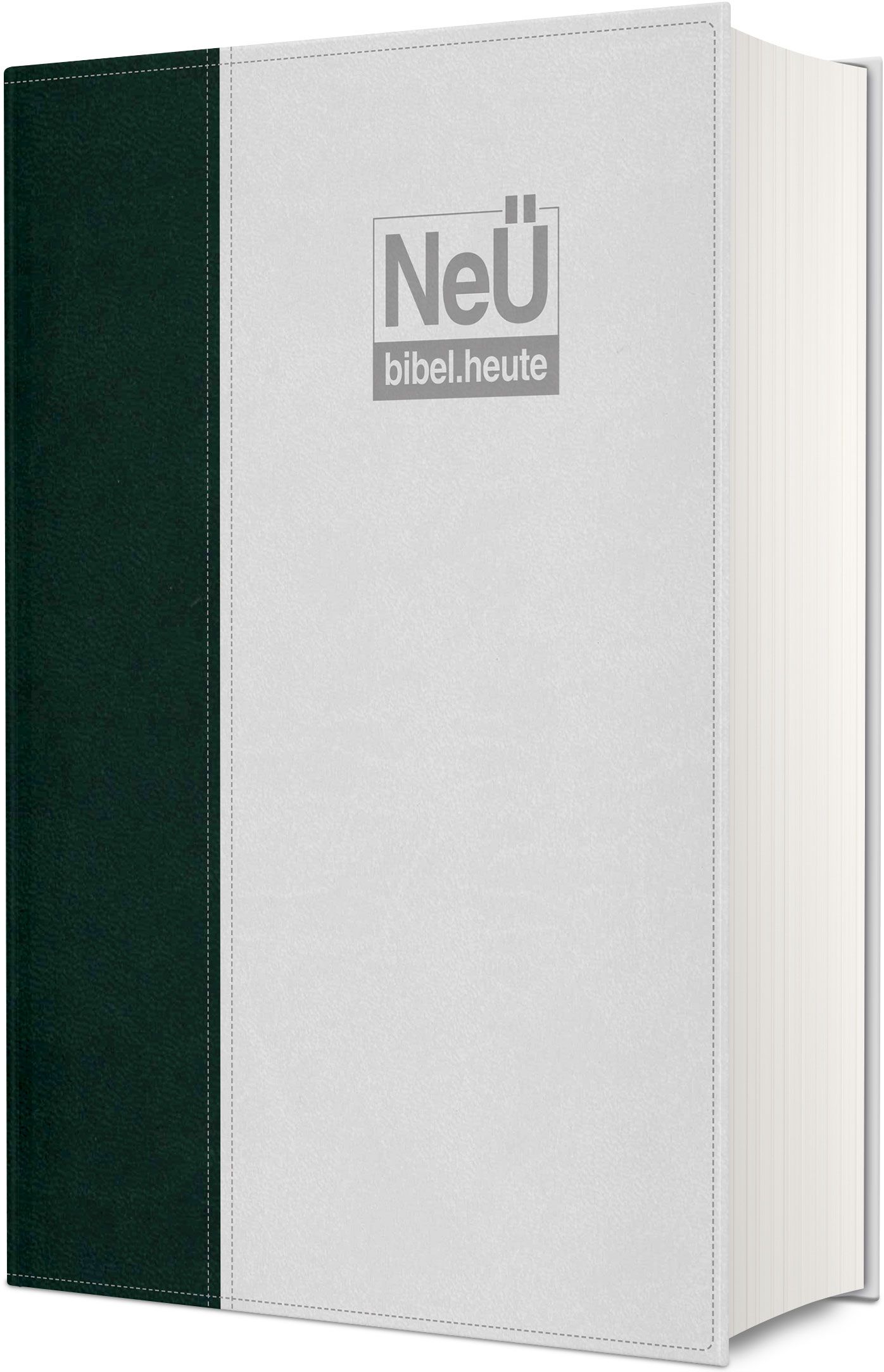 NeÜ - Standardausgabe Kunstleder grün/grau