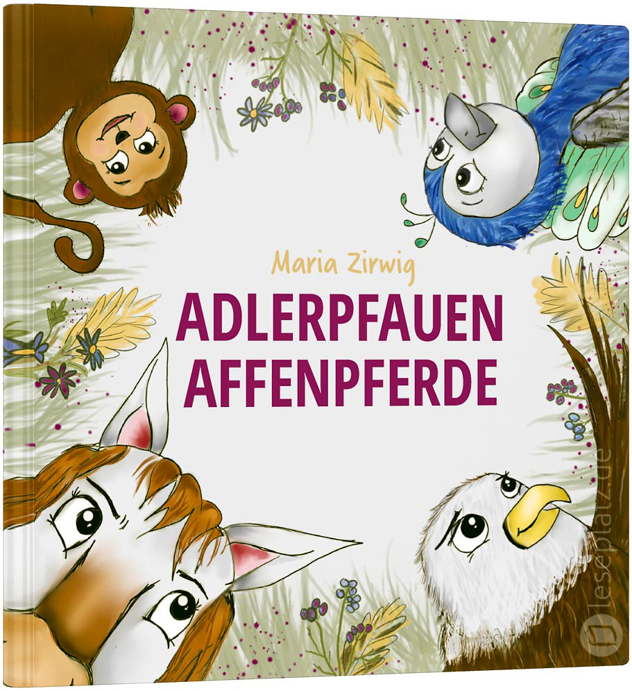 Adlerpfauenaffenpferde