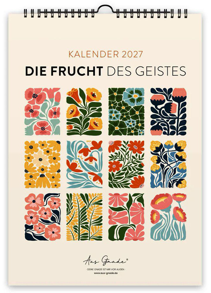 Die Frucht des Geistes - Wandkalender 2027