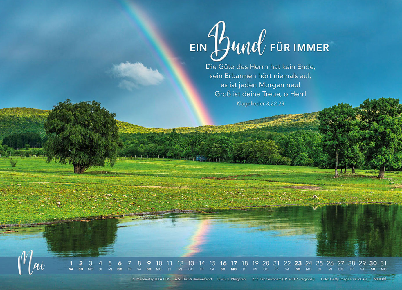 Die Liebe bleibt 2027 - Wandkalender