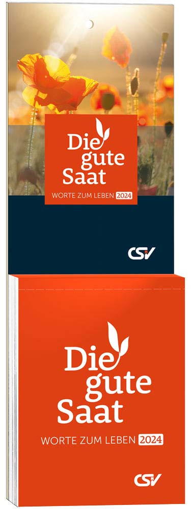 Die gute Saat 2024 - Abreißkalender "klein" Die gute Saat 2024 - Abreißkalender "klein"