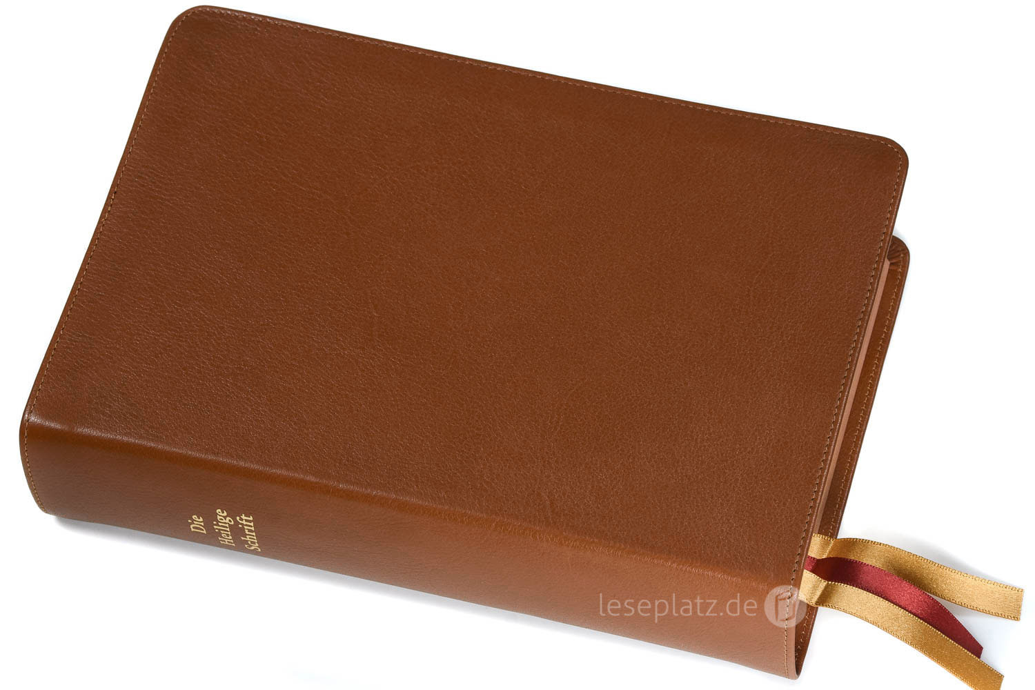 257154-05 Elberfelder 2003 - Standardausgabe mit Notizseiten / Leder hellbraun / Rotgoldschnitt