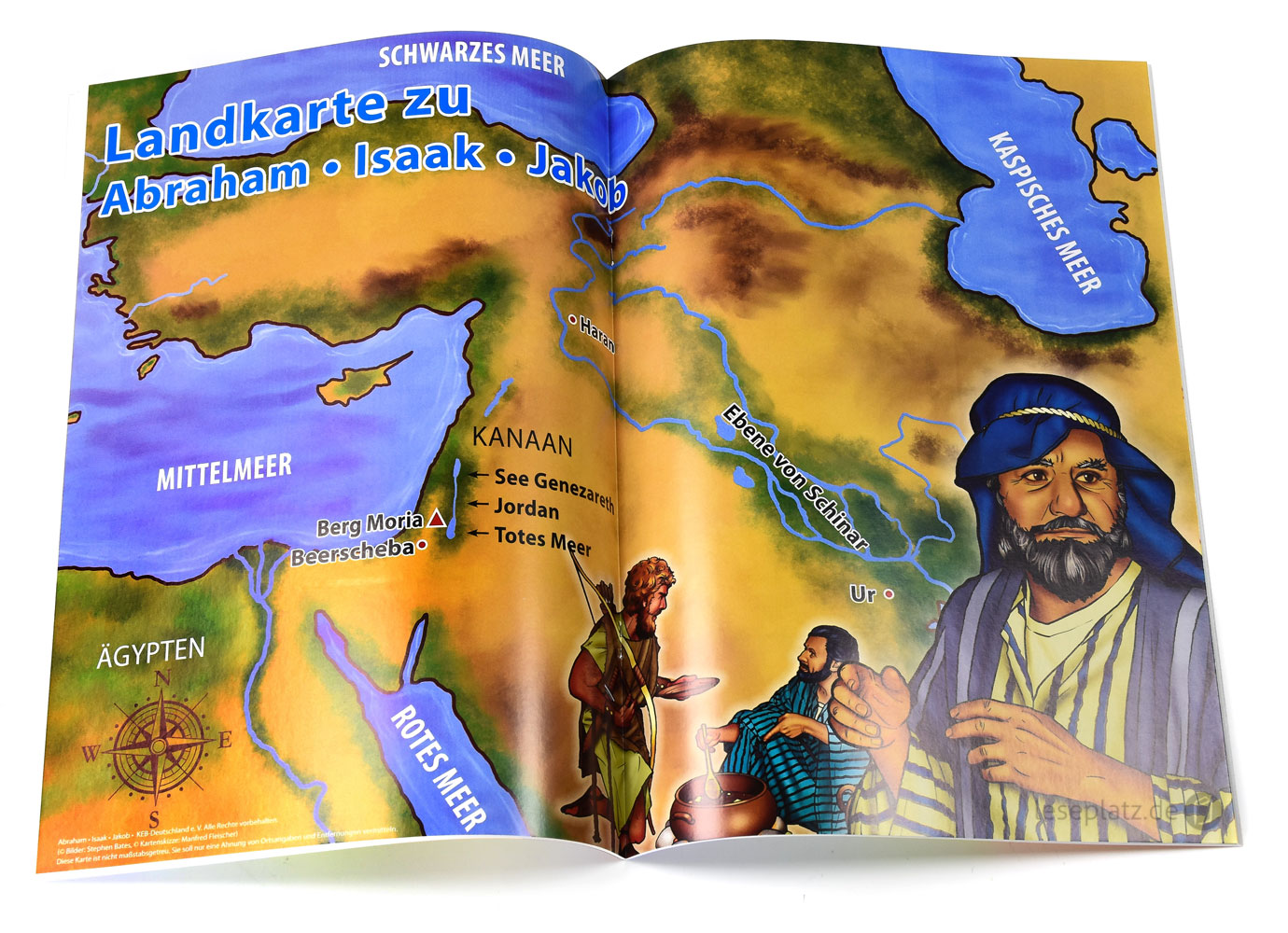 KEB1025_4-Gottes_Plan Abraham - Isaak - Jakob - Lektionen-Set