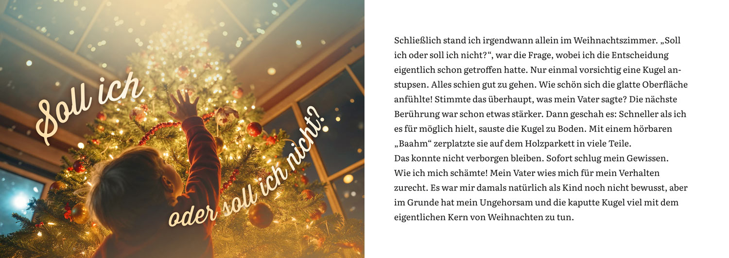 Die kaputte Weihnachtskugel - Verteilheft