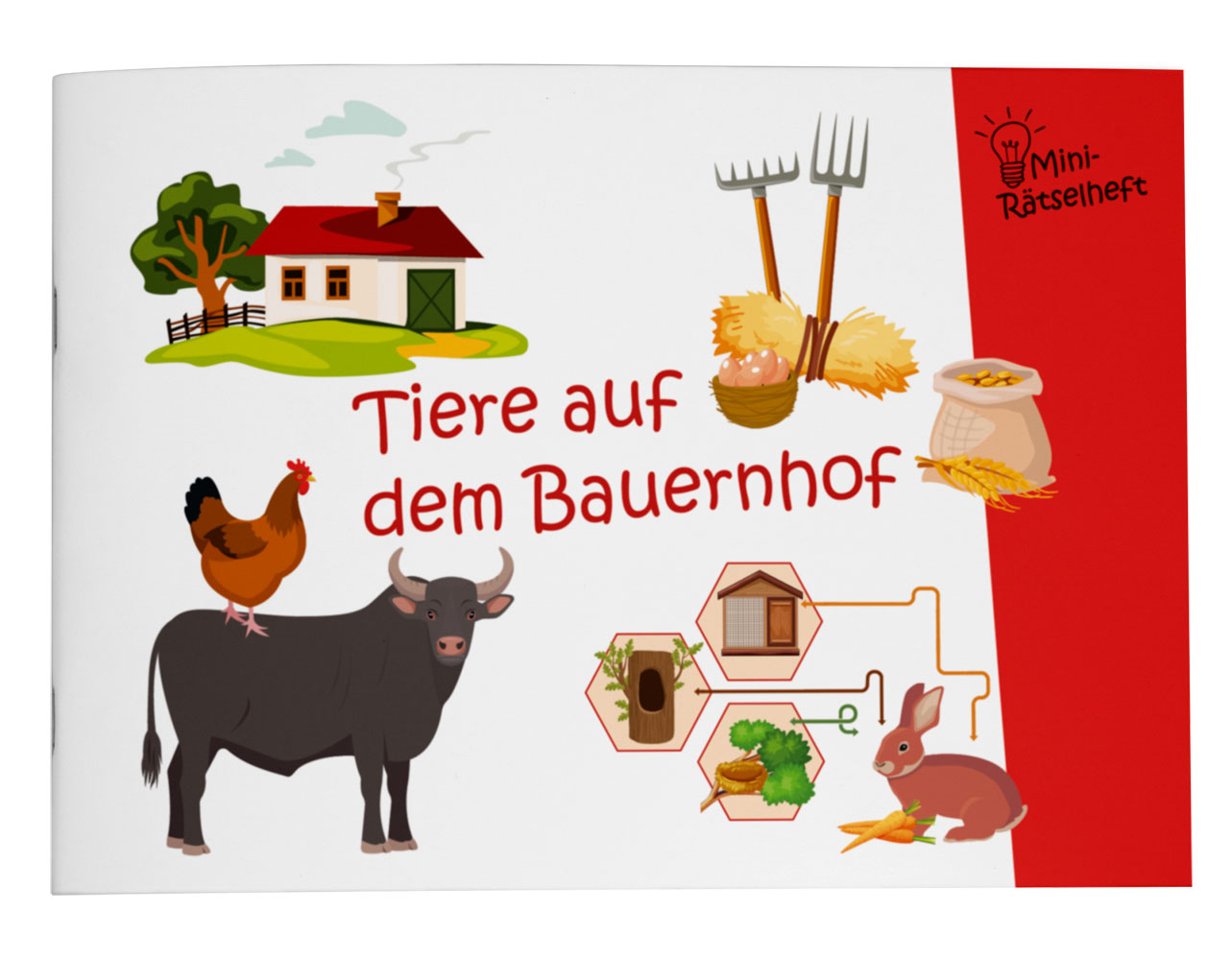 Mini Rätselhefte - 12 Hefte im Set