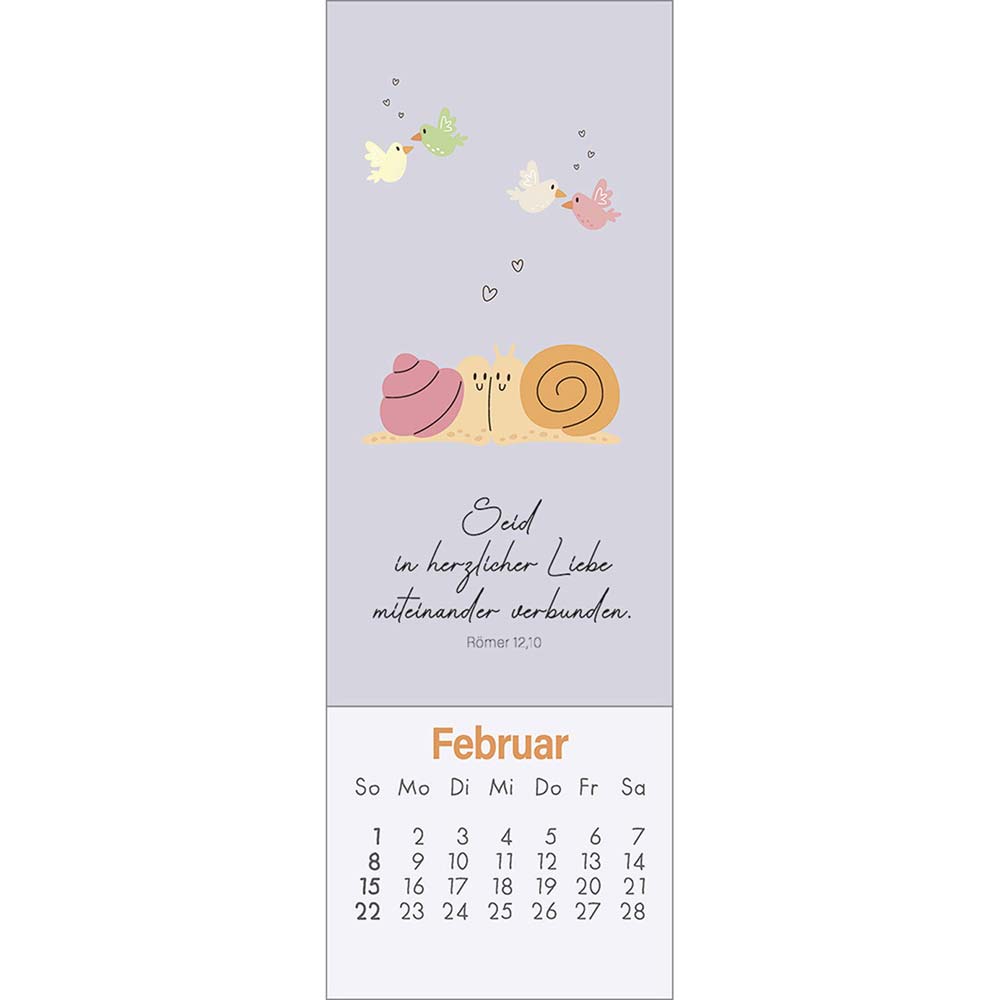 Mein wundervoller Lesezeichenkalender 2026