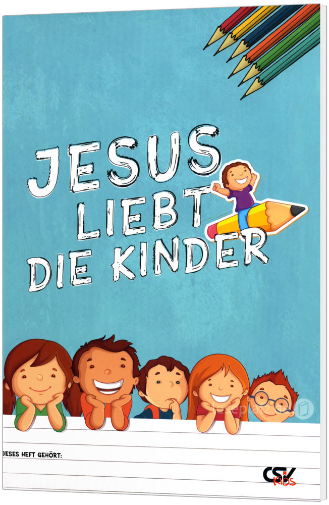 Jesus liebt die Kinder - Malbuch