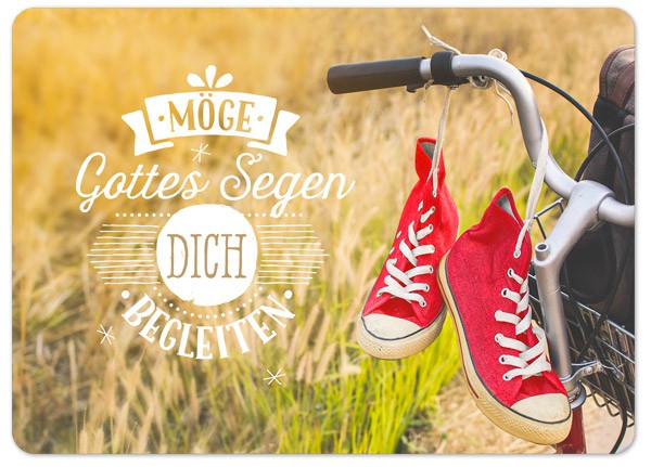 15-7104 Postkarte "Gottes Segen begleitet"