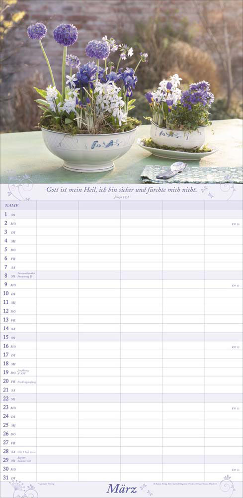 Gartenfreunde 2026 - Familienplaner  Gartenfreunde 2026 - Familienplaner