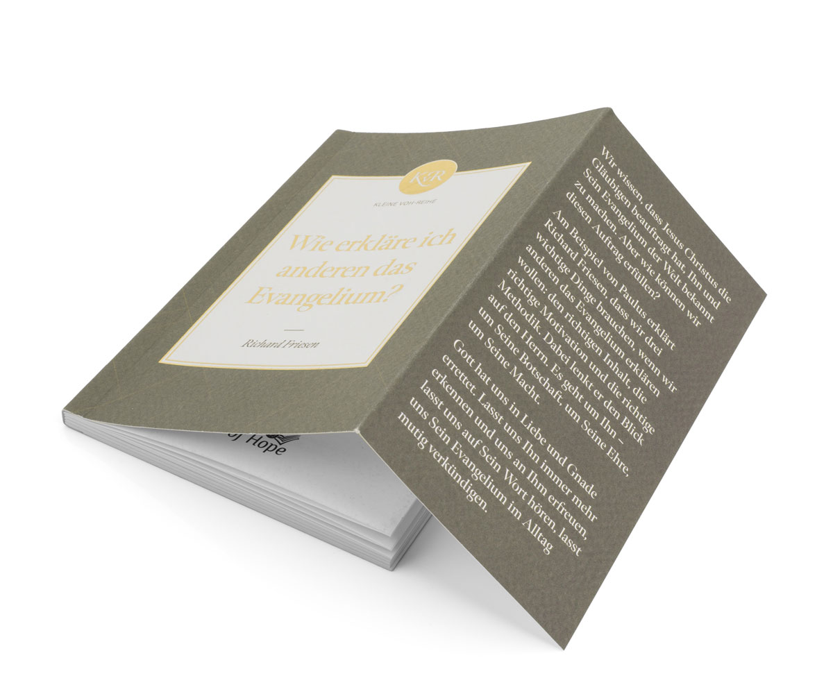 Wie erkläre ich anderen das Evangelium?