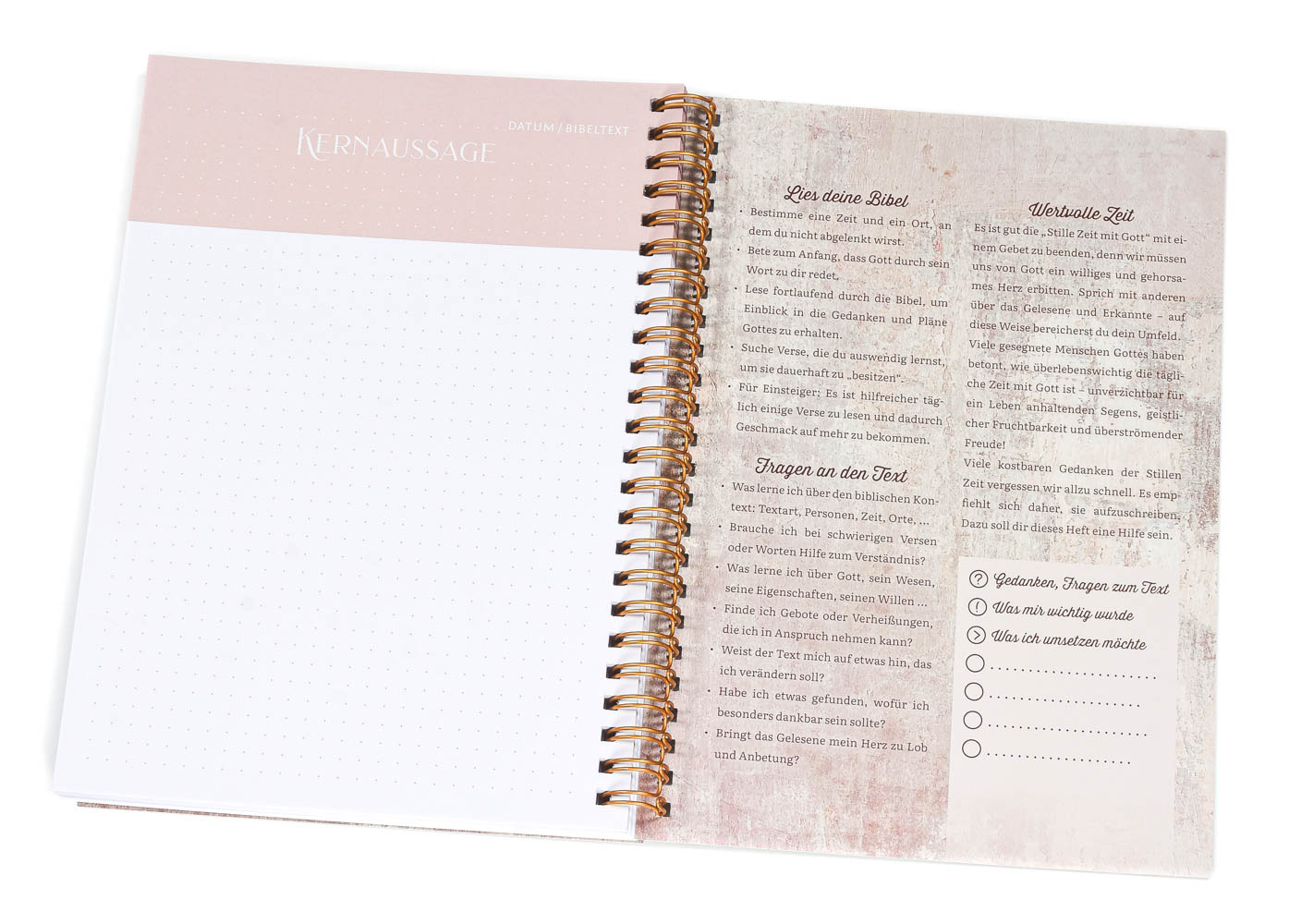 Stille Zeit mit Dir - Notizbuch