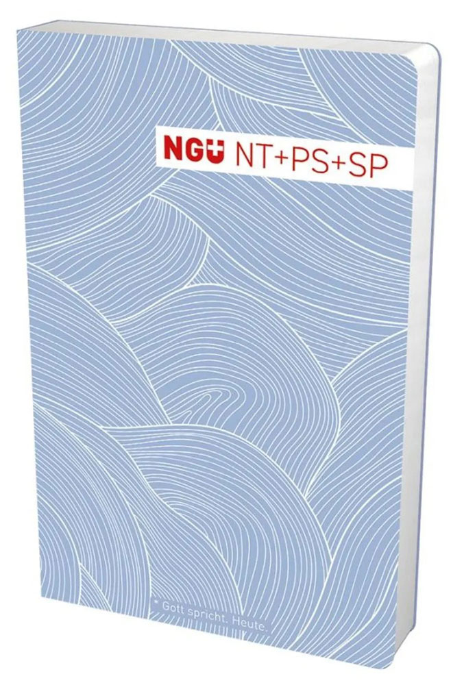 NGÜ - NT mit Psalmen und Sprüchen - Design Edition - blau
