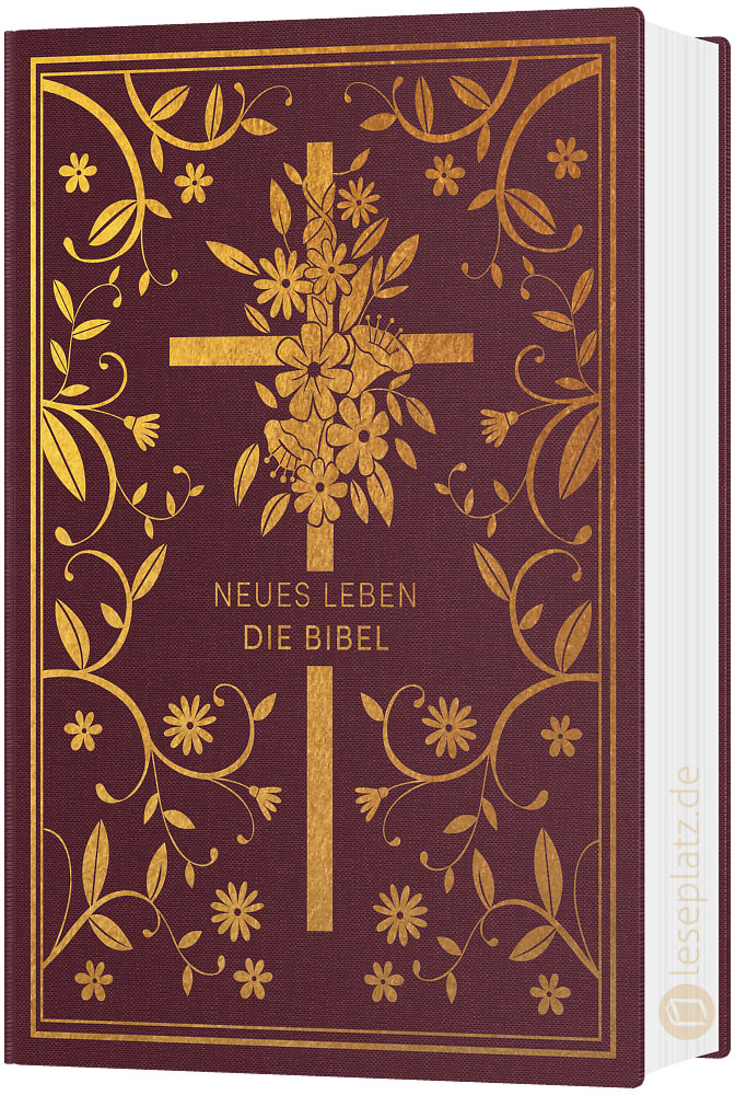 Neues Leben. Die Bibel - Schmuckausgabe Bordeauxrot