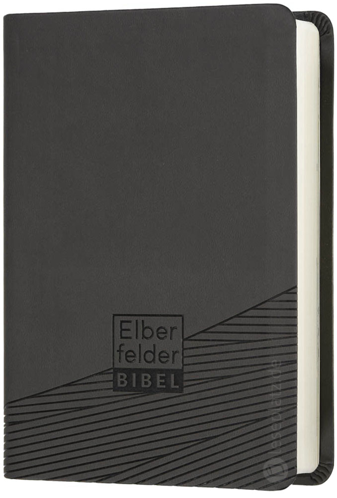 Elberfelder Bibel 2006 Taschenausgabe - Kunstleder grau