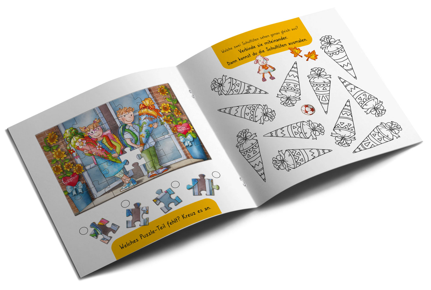 Lotta und Luis kommen in die Schule (Heft)