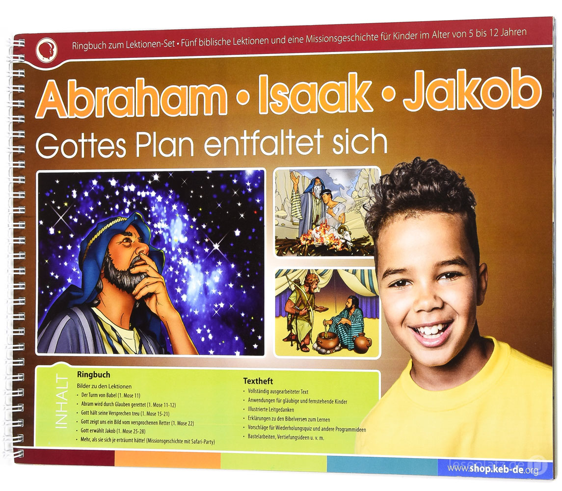 KEB1025_8-Gottes_Plan Abraham - Isaak - Jakob - Lektionen-Set