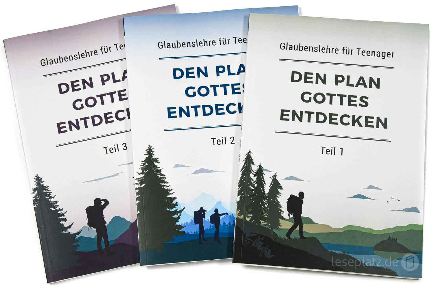 Buchpaket "Den Plan Gottes entdecken 1-3"