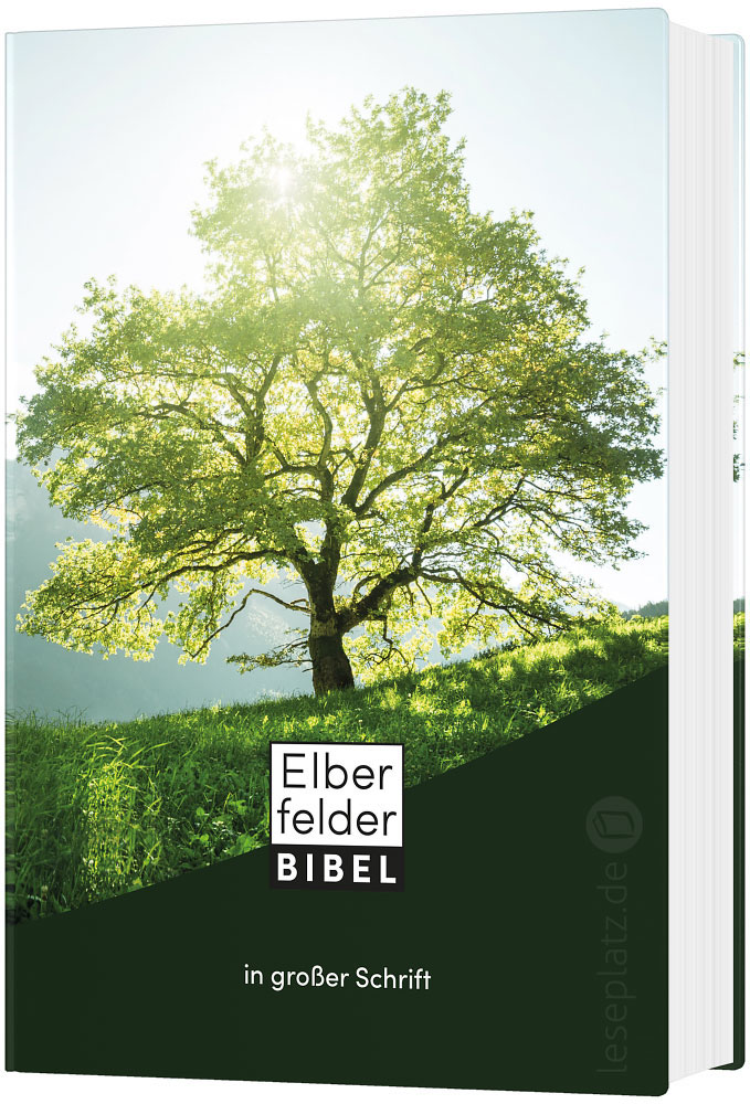 Elberfelder Bibel 2006 in großer Schrift - Hardcover / Motiv "Baum"