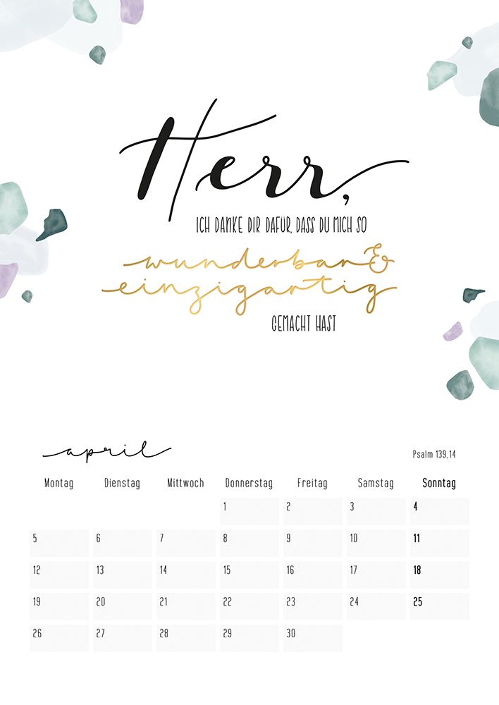 Himmelsglück 2027 - Wandkalender