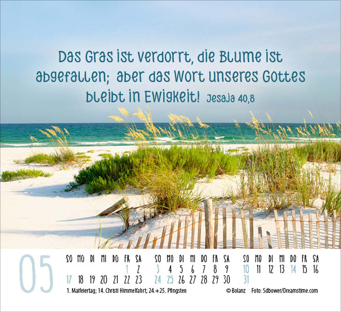 Zeit für Meer 2026 - Minikalender   