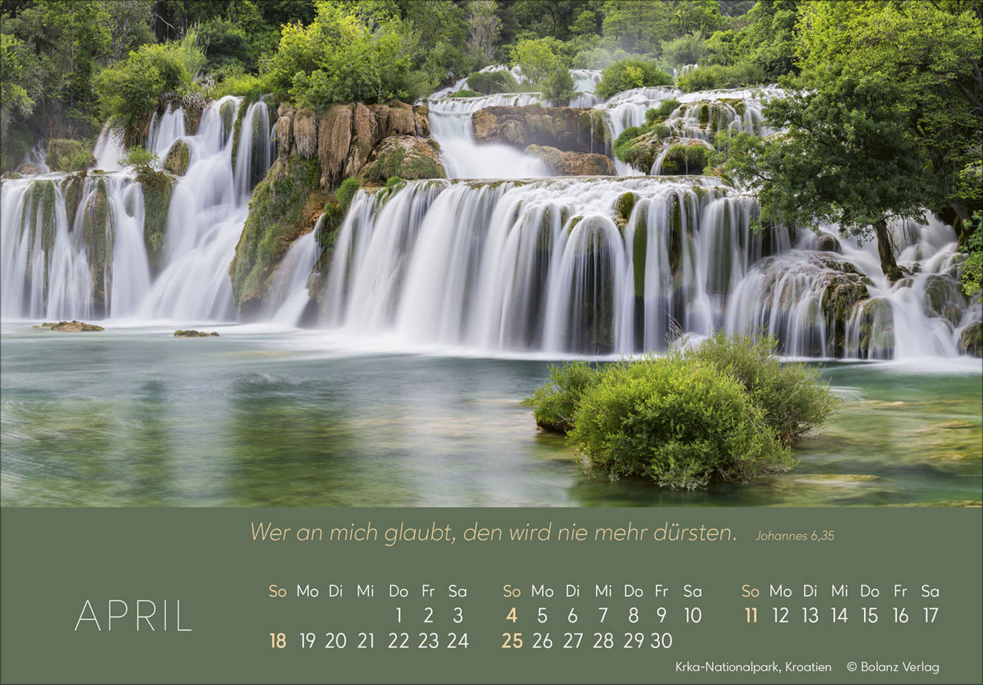 Ewigkeit im Herzen 2027 - Tischkalender