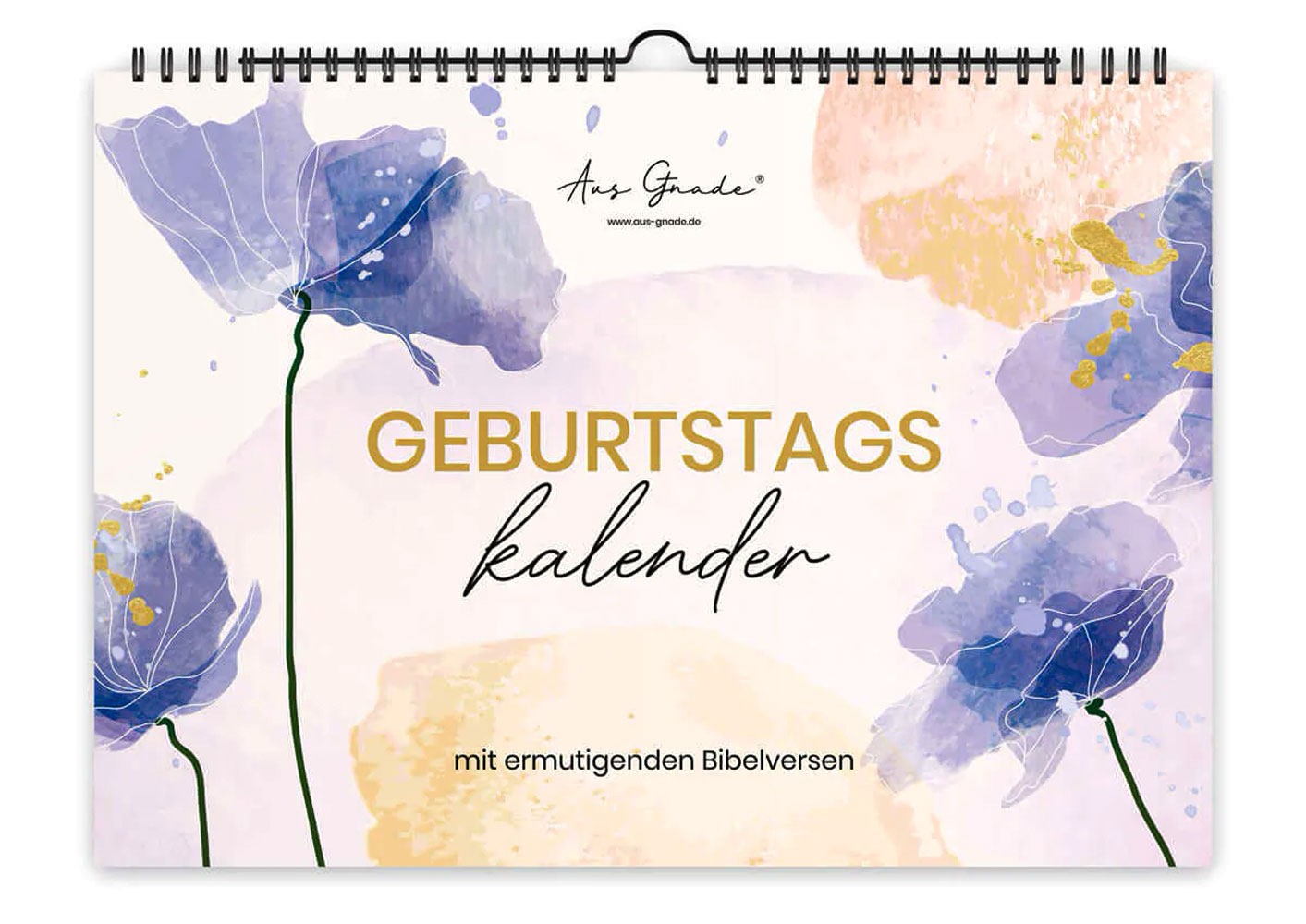 Geburtstagskalender "Ermutigung" - Wandkalender