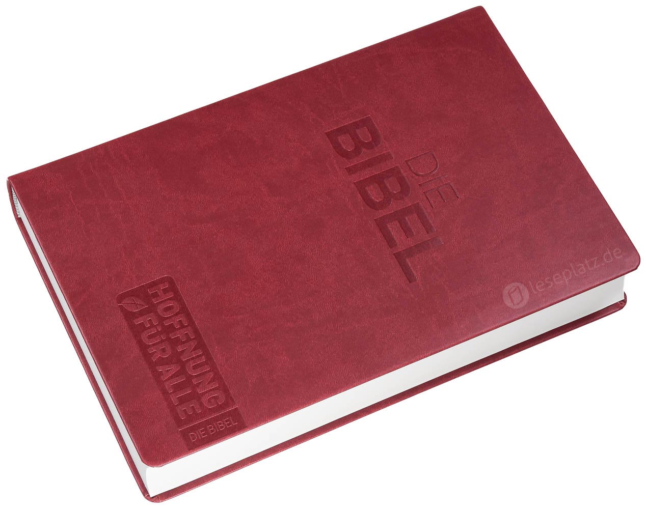 Hoffnung für alle - Großdruck - Softcover rot