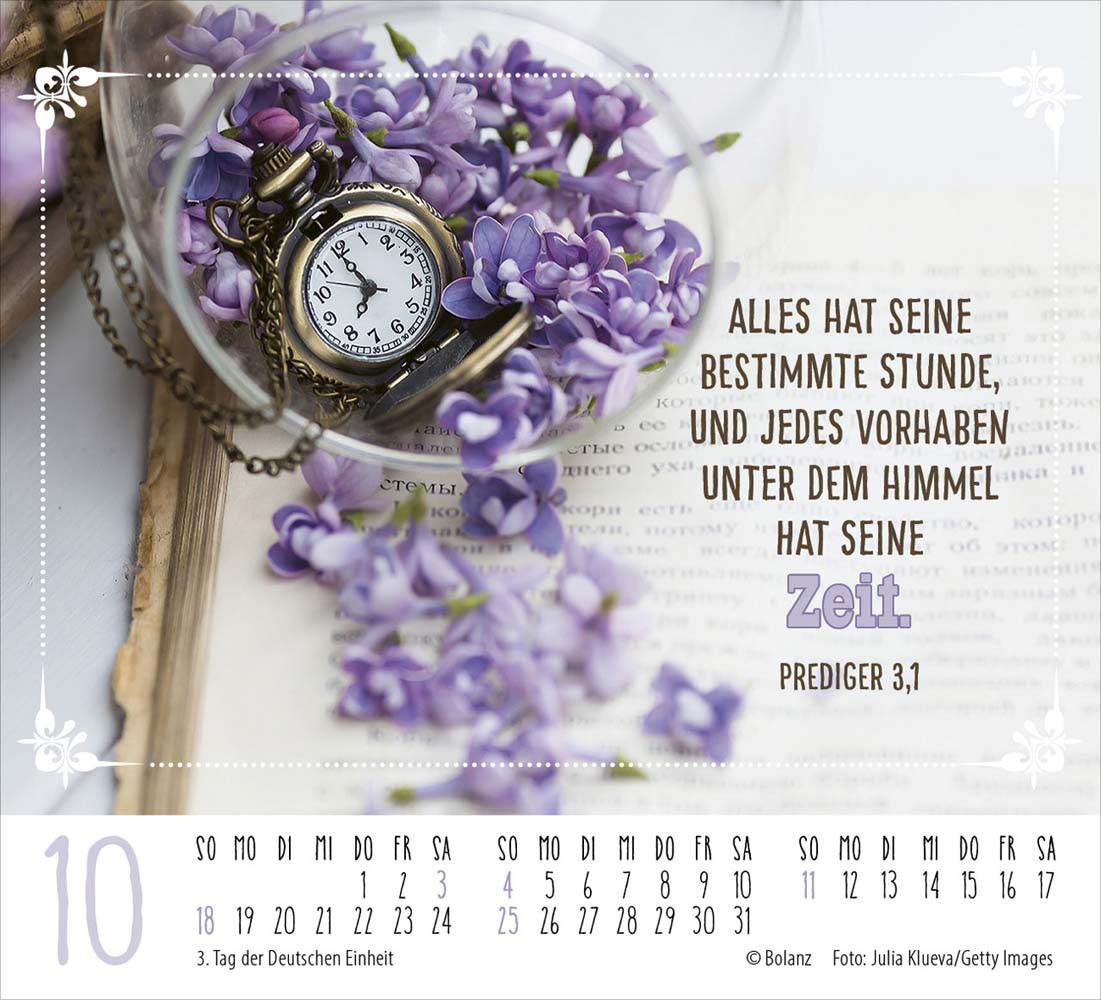 Worte von Herzen 2026 - Minikalender