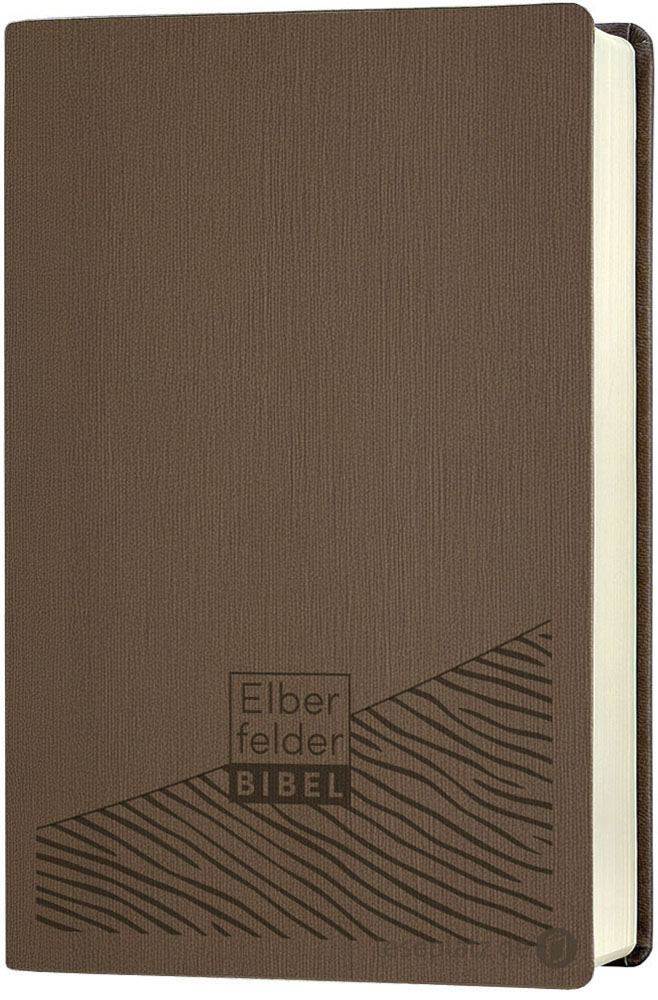 Elberfelder Bibel 2006 Standardausgabe - Kunstleder braun