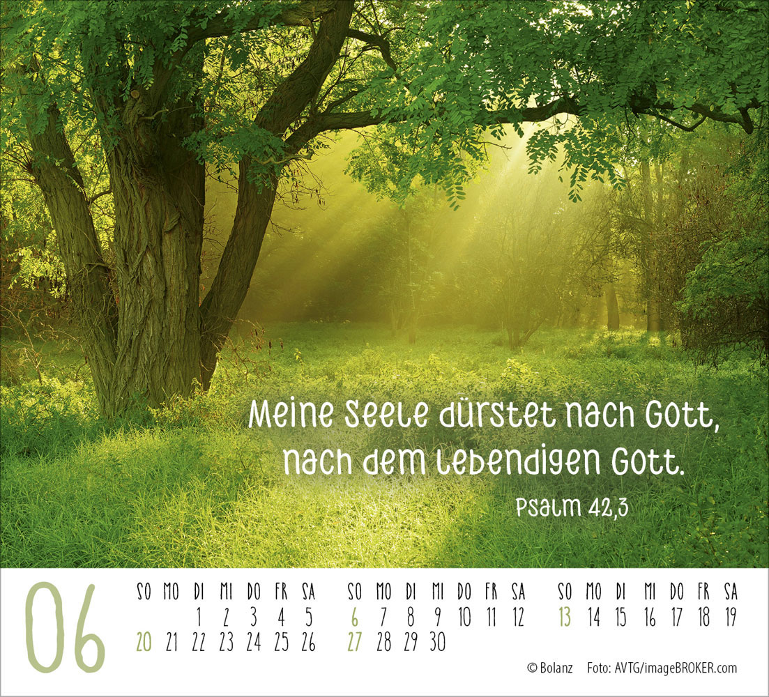 Atempause 2027 - Minikalender