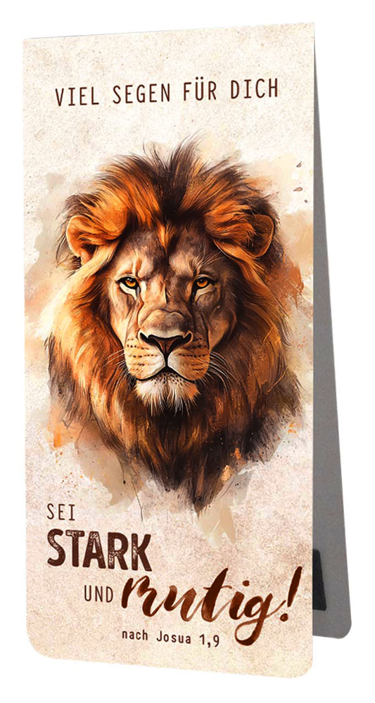 Magnetlesezeichen "Löwe"