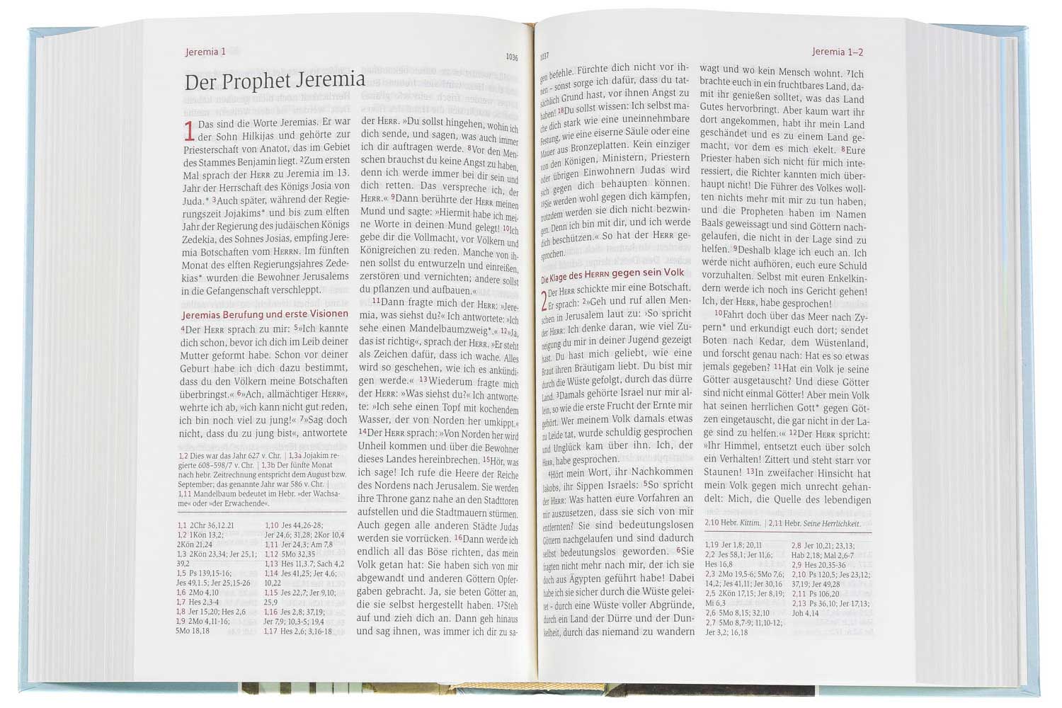 Neues Leben. Die Bibel - Taschenausgabe - hellblau "Leuchtturm"