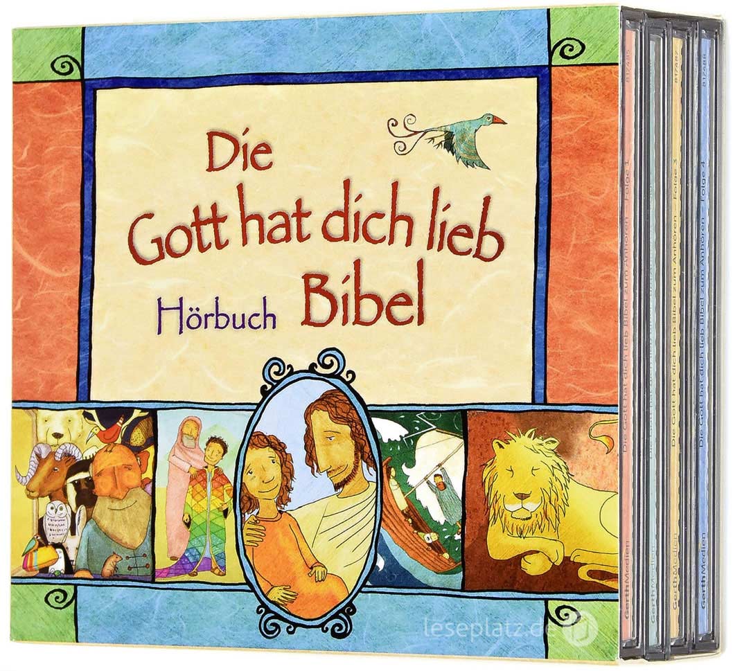 Die Gott hat dich lieb - Hörbuch-Bibel-Box