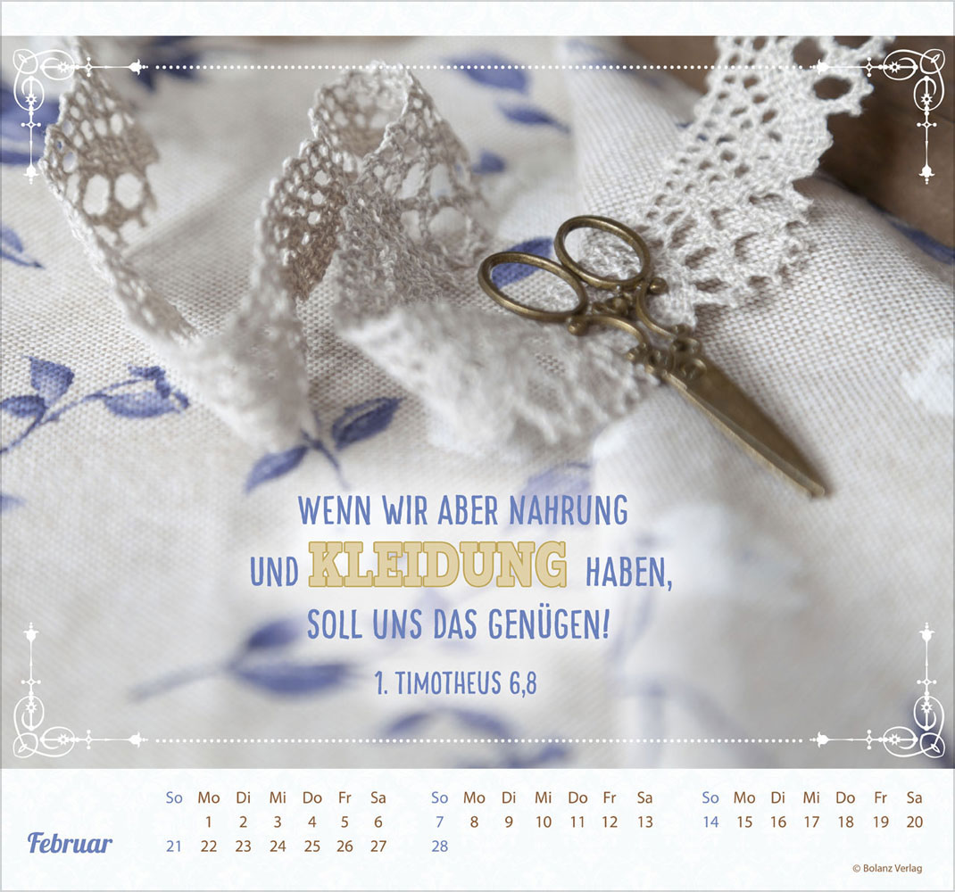 Am Anfang war das Wort 2027 - Wandkalender