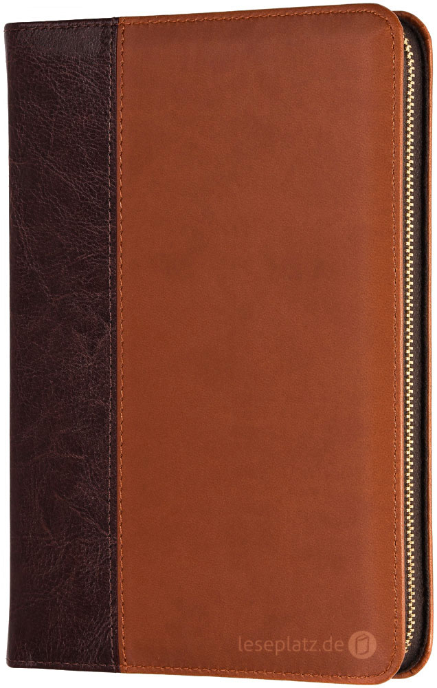 257013_Elberfelder Elberfelder 2003 - Taschenausgabe / Kunstleder braun / Goldschnitt / Reißverschluss