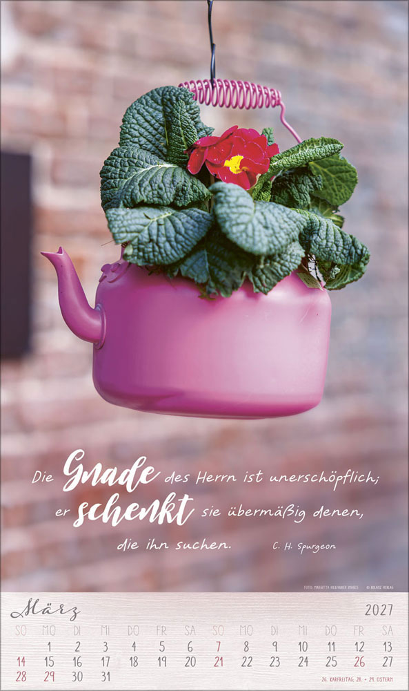Mit Seiner Kraft 2027 - Posterkalender