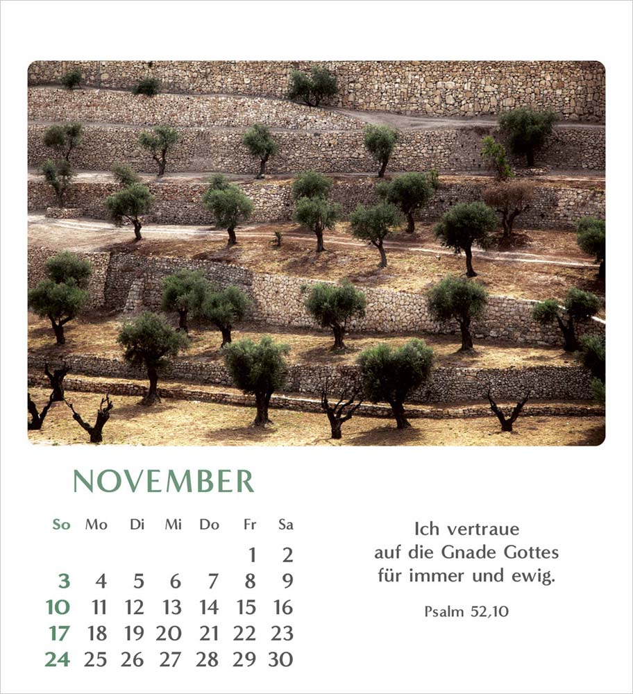 Geliebtes Israel 2024 - Verteilkalender