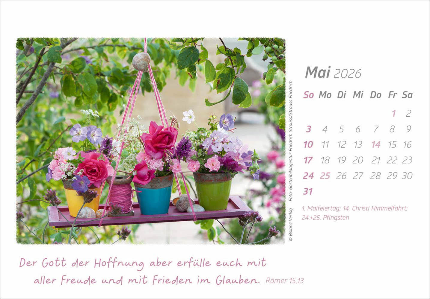 Die Güte Gottes preisen 2026 - Aufstellkalender Die Güte Gottes preisen 2026 - Aufstellkalender