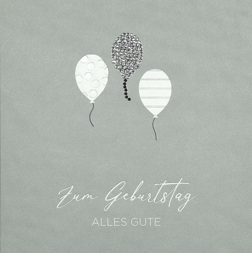 179712341 Doppelkarte "Luftballons"