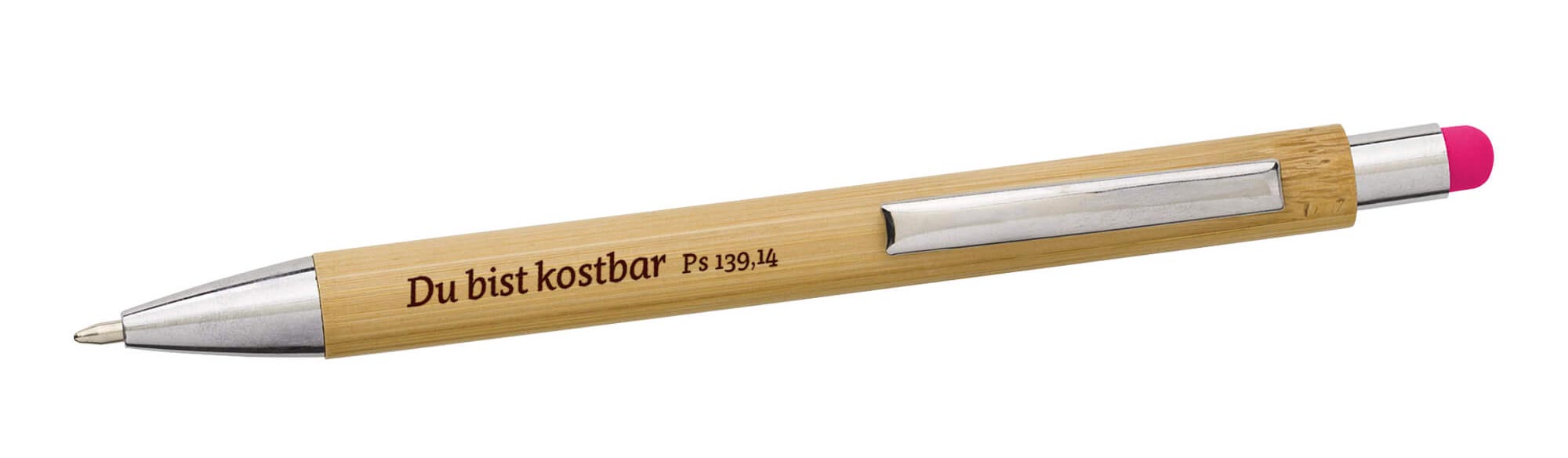 Kugelschreiber "Kostbar" - Pink