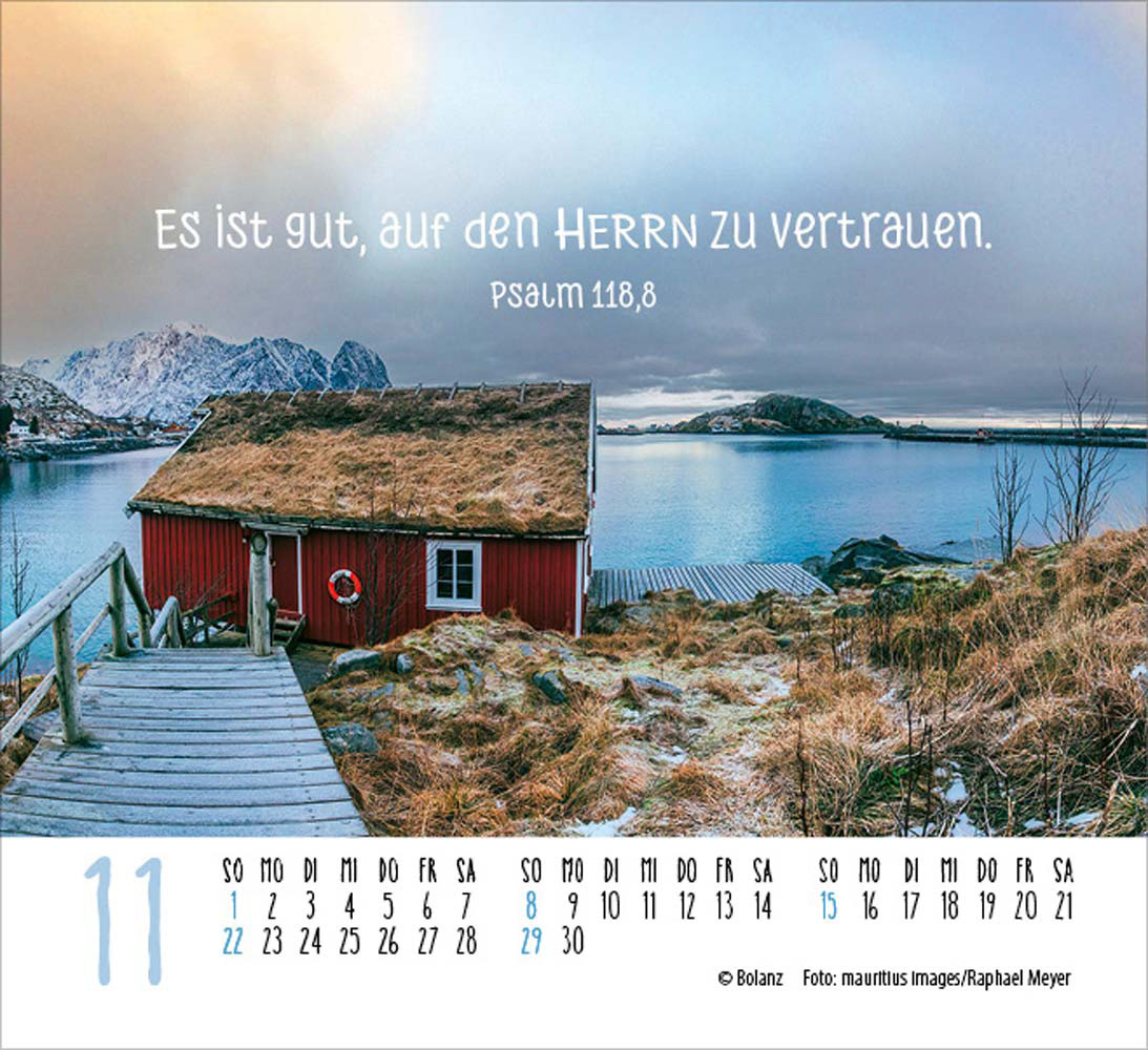 Atempause 2026 - Minikalender