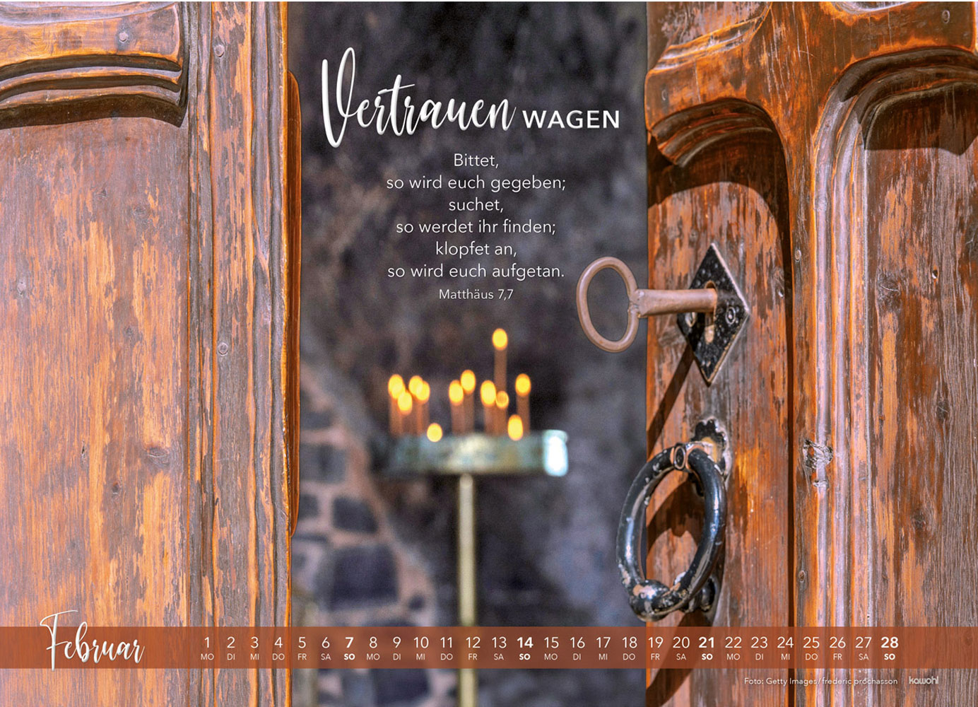 Die Liebe bleibt 2027 - Wandkalender