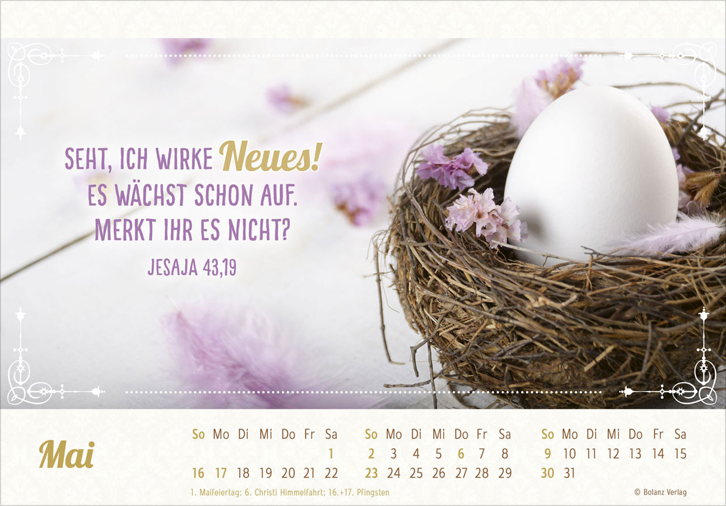 Herzliche Worte für Dich 2027 - Postkartenkalender