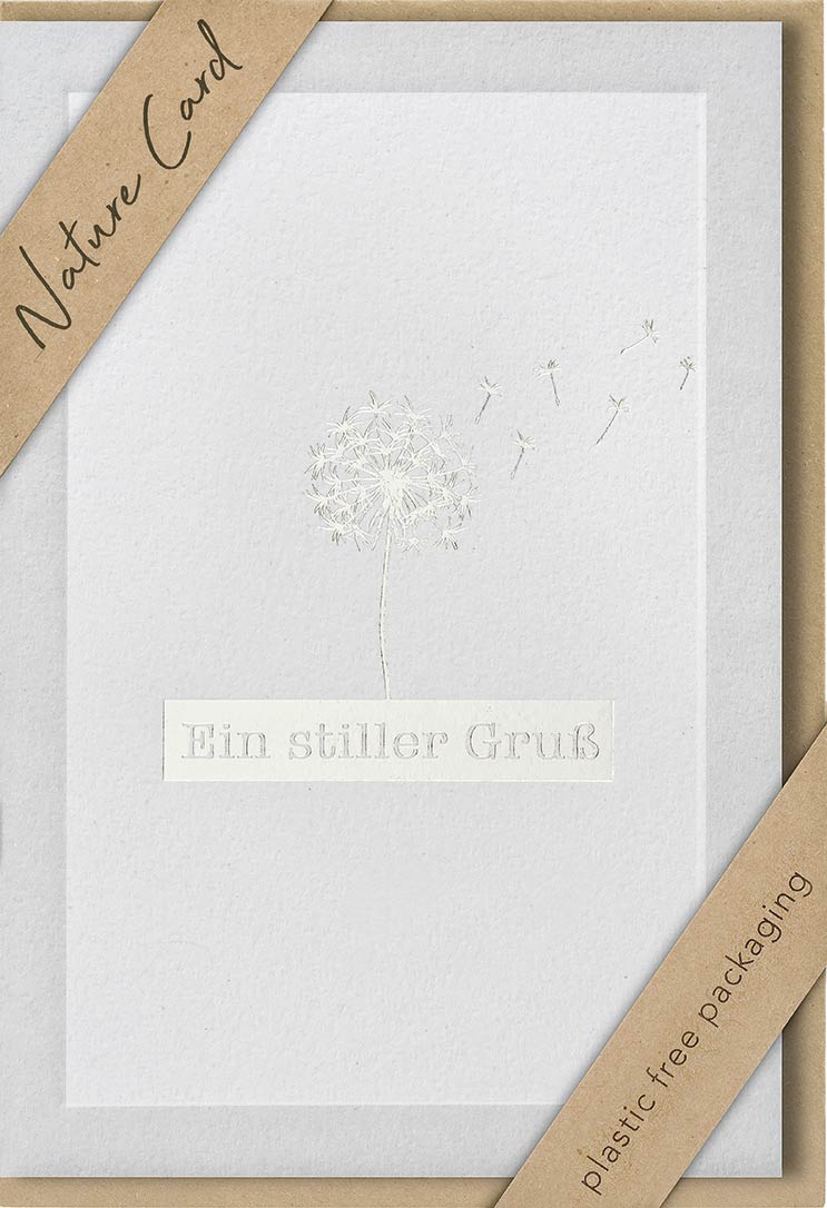 179716842 Doppelkarte "Ein stiller Gruß"