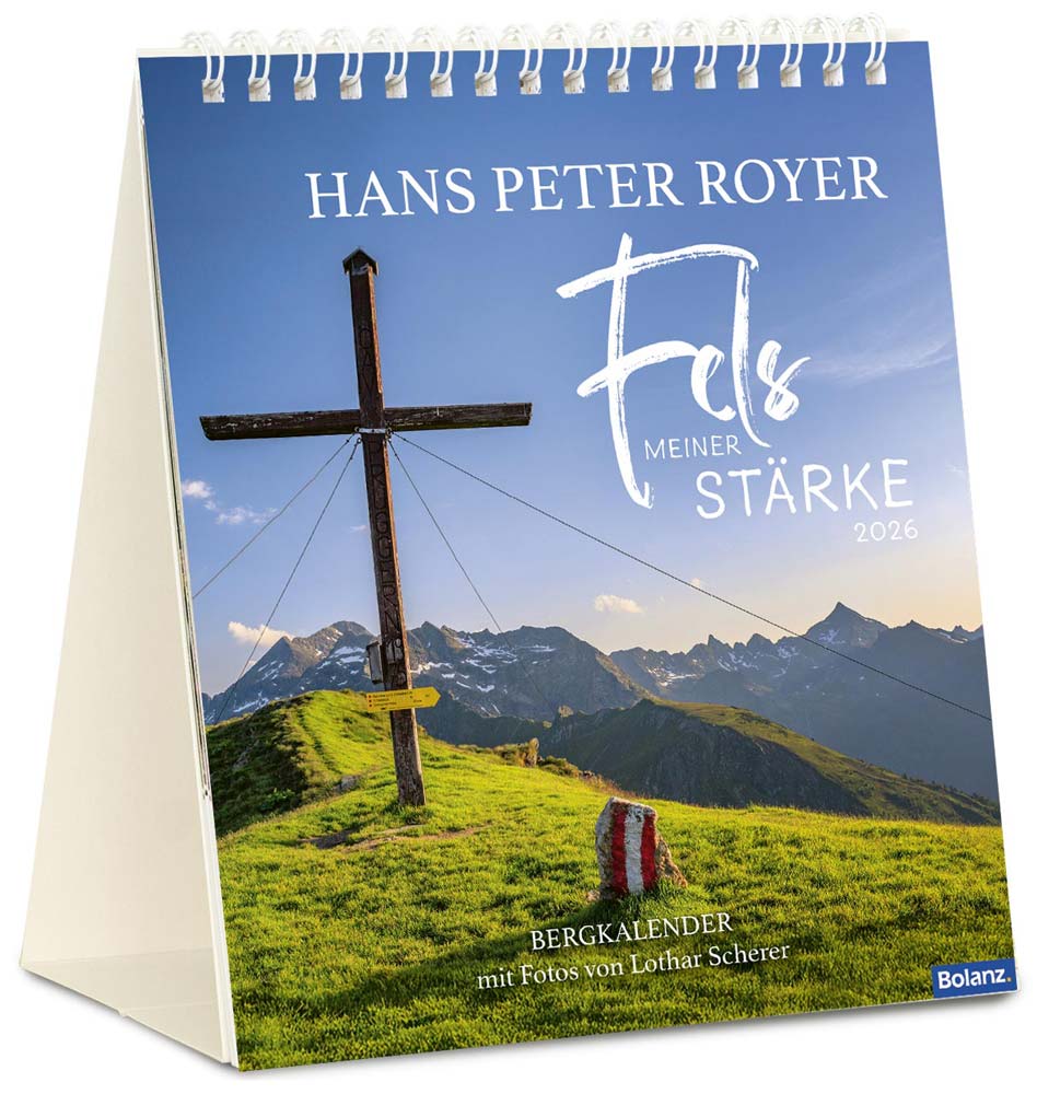 Fels meiner Stärke 2026 - Tischkalender