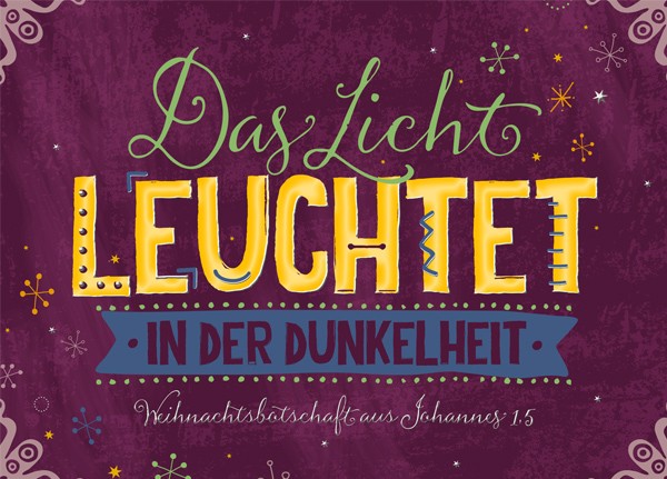 15-7054W Big Blessing Silber - Licht leuchtet